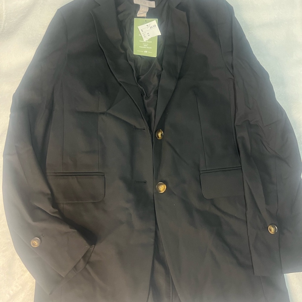 Women’s Black Oversized Blazer